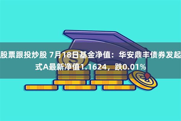 股票跟投炒股 7月18日基金净值：华安鼎丰债券发起式A最新净值1.1624，跌0.01%