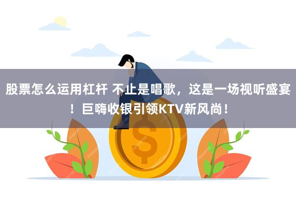 股票怎么运用杠杆 不止是唱歌，这是一场视听盛宴！巨嗨收银引领KTV新风尚！